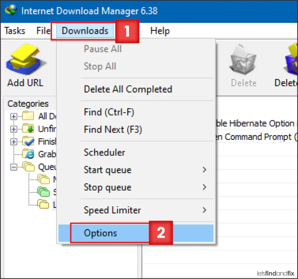 Accessing IDM Configuration