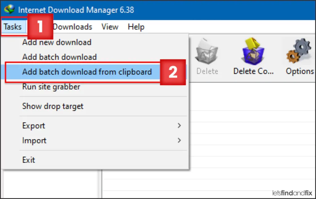 Adding Batch Download from Clipboard